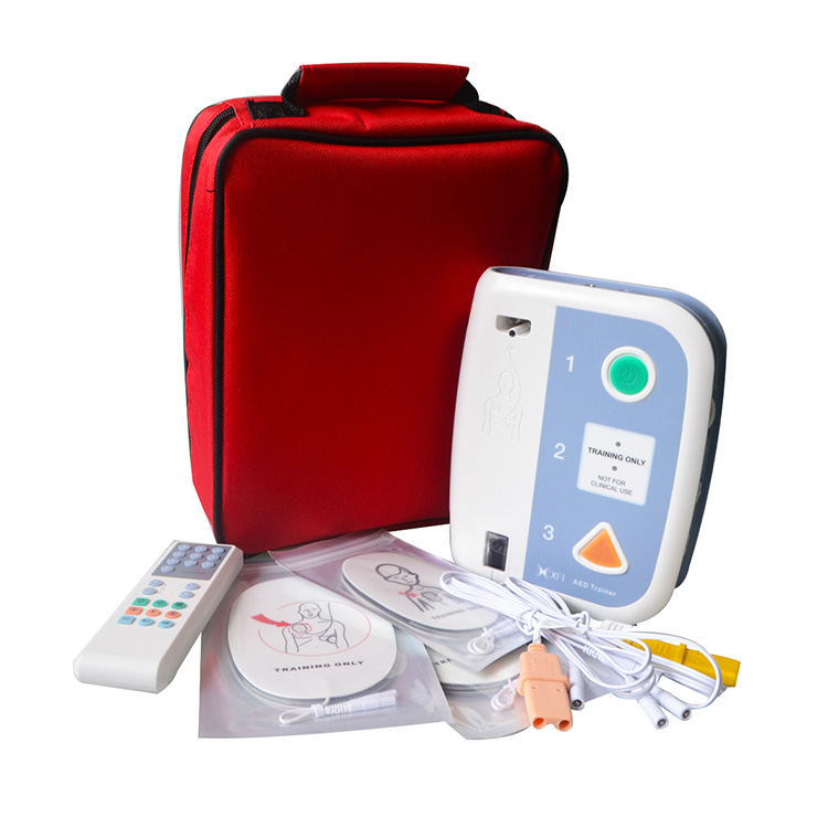 AED Trainer Automated External Defibrillator Teaching First Aid Trainer for CPR School Bilingue Teach Tools