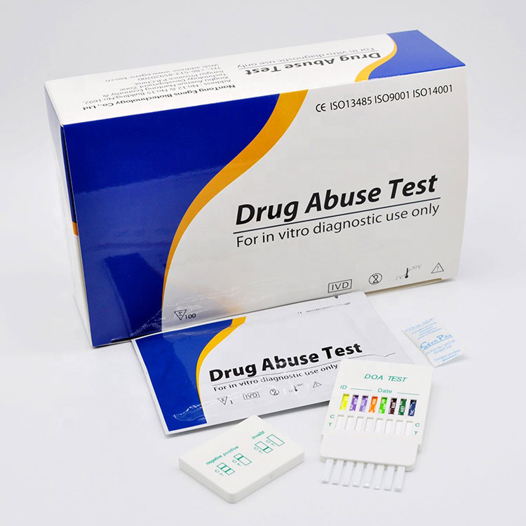 Approved Doa 8 In 1 Multi Panel Test Drug Of Abuse