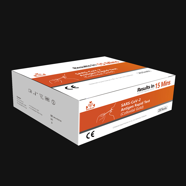 Test rapidu di l'antigenu SARS-CoV-2 (oru colloidale)